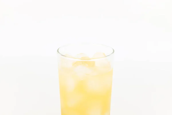 Fruity Drinks Cool Soda Orange Flavored Carbonated Drink — Stock Photo, Image