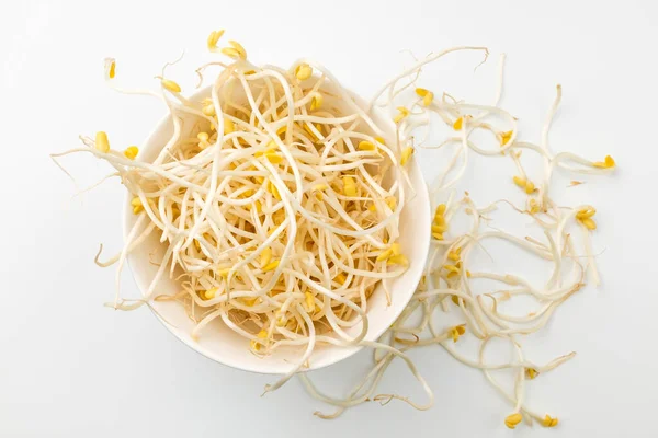 Plantas Cultivadas Soja Legumes Com Uma Textura Crocante Feijão Amarelo — Fotografia de Stock