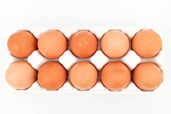 Свежие Сырые Яйца Куриные Яйца Желтые Яйца Съедобные Яйца — стоковое фото