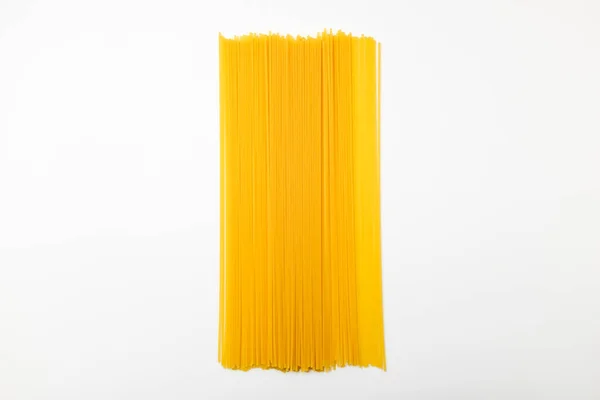 Thin Long Flour Noodles Yellow Noodles Spaghetti Ingredients —  Fotos de Stock