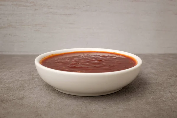 Rode Saus Koreaanse Hete Saus Saus Voor Noedels — Stockfoto