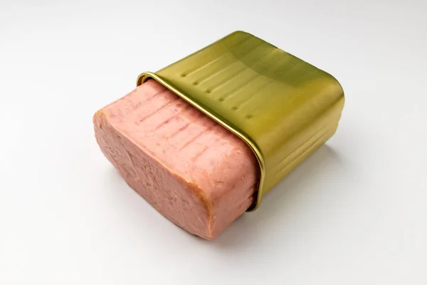 Aliments Fabriqués Par Transformation Porc Porc Transformé Jambon Conserve Nourriture — Photo