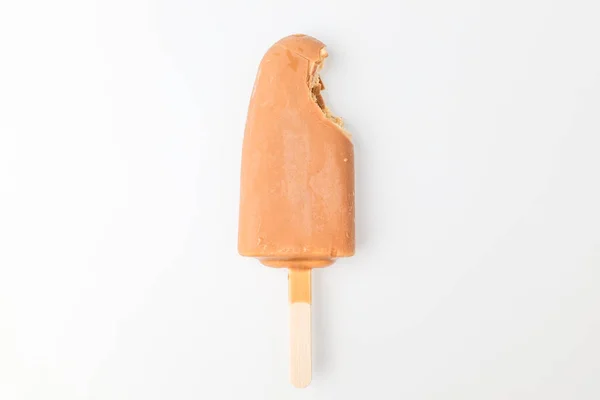 Coffee Flavored Ice Cream Rod Ice Cream Bar Ice Cream — Foto de Stock
