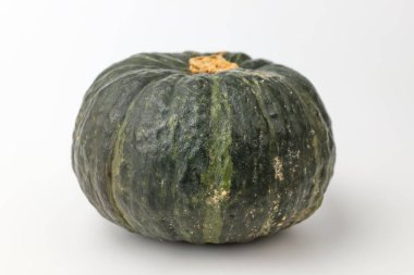 Tatlı balkabağım. Yeşil derili balkabağı. Küçük boyutta balkabağı