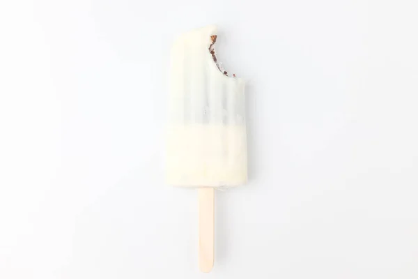 Холодный Сладкий Десерт Мороженое Вкусом Молока Мягкий Сладкий Крем — стоковое фото