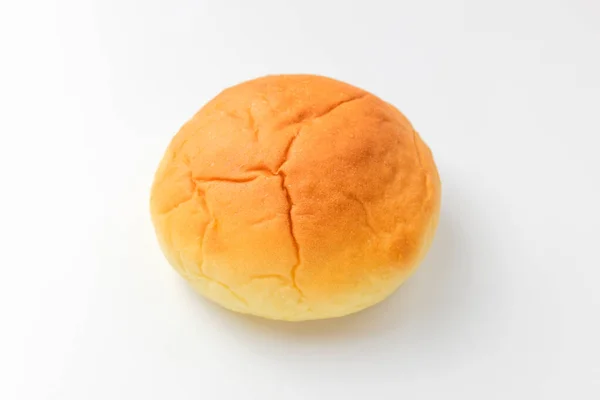 Zacht Brood Brood Voor Het Ontbijt Brood Ronde Vorm — Stockfoto