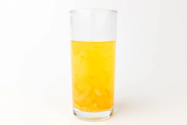 Kandierte Früchte Früchte Heißem Wasser Gegessen Fruchtiger Tee — Stockfoto