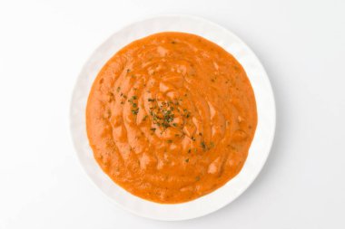 Baharatlı baharatlı köri. Sebzeli Hint yemeği. Hint yemek kültürü