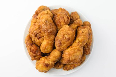 Baldan yapılmış baharat. Baharatlı Kızarmış Tavuk. Kızarmış yemekler.