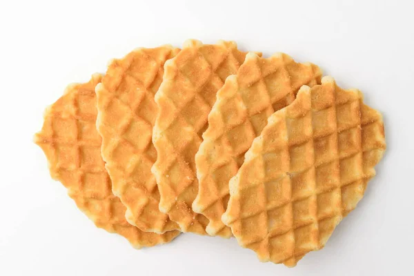 Snack Waffle Shape French Food Culture Sweet Dessert Snack — Stock fotografie