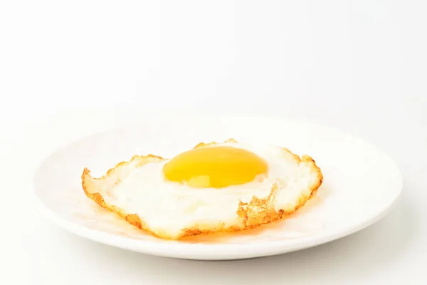 Dish Fried Eggs Light Food Cooked Eggs Cooking Animal Eggs — Stock Photo, Image