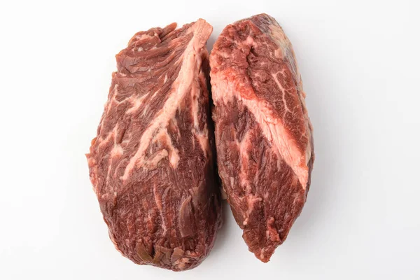 Carne Aparada Carne Nos Membros Dianteiros Pequenos Pedaços Carne — Fotografia de Stock