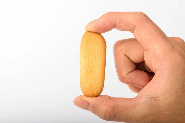 Weiche Und Pikante Plätzchen Kekse Mit Eiern Und Milch Süßes — Stockfoto