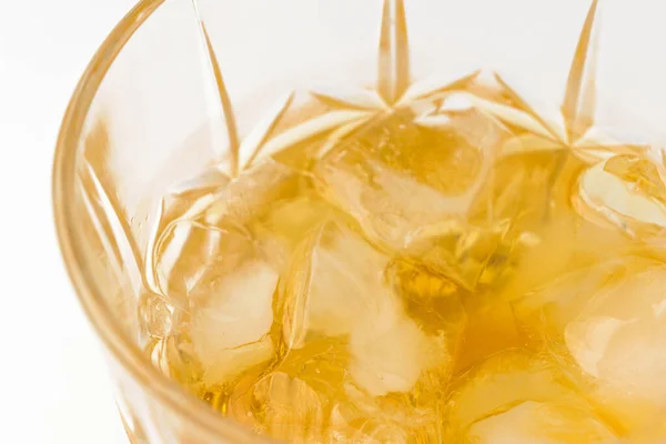 Whisky Con Ghiaccio Delizioso Sake Bevanda Alcolica — Foto Stock
