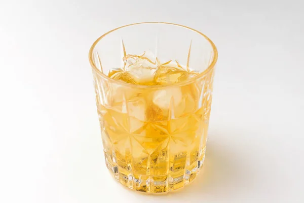 Whisky Avec Glace Délicieux Boissons Alcoolisées — Photo