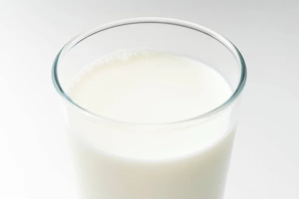 Herzhaftes Getränk Ein Fettes Getränk Klare Milch Weißes Getränk — Stockfoto