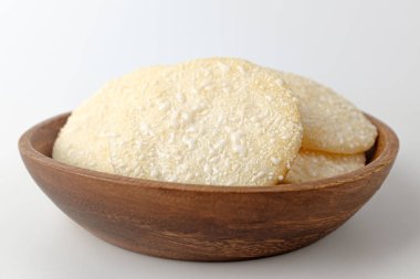 Pirinçten yapılmış abur cubur. Çıtır tatlı. Tatlı tatlı