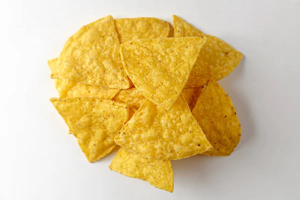 Nachos Doces Picantes Doces Feitos Milho Alimentos Feitos Com Milho — Fotografia de Stock