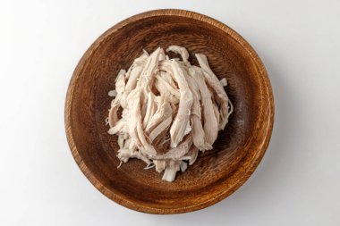 Tavuk yemeği. Protein açısından zengin yiyecekler. haşlanmış tavuk.