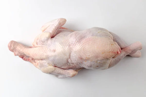 Pollo Crudo Sin Cocer Pollo Recortado Alimentos Ricos Proteínas — Foto de Stock