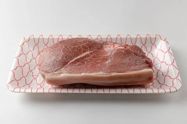 Schweinehack Vorderbein Schweinefleisch Klumpen Fleisch Rohes Rohes Fleisch — Stockfoto