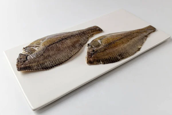 trimmed flat fish. trimmed seafood fish. soft and tender fish