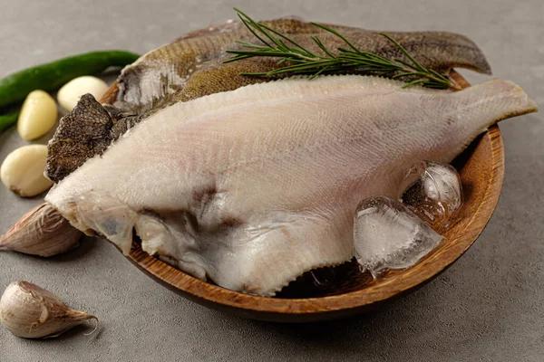 Обрізана Плоска Риба Обрізана Риба Морепродуктів Яка Ніжна Риба — стокове фото