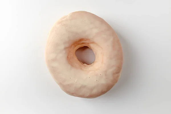 Pão Frito Donuts Revestidos Açúcar Sobremesa Suave Doce — Fotografia de Stock