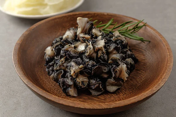 煮蜗牛 有咀嚼质感的海鲜 韩国饮食文化 — 图库照片
