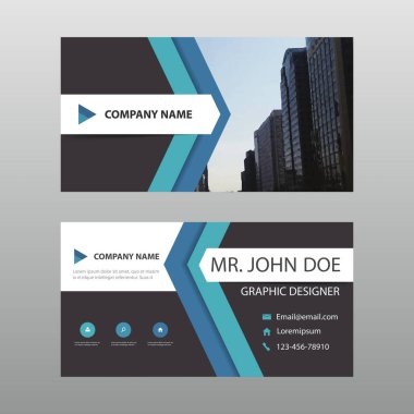 Modern kartvizit şablonu tasarımı