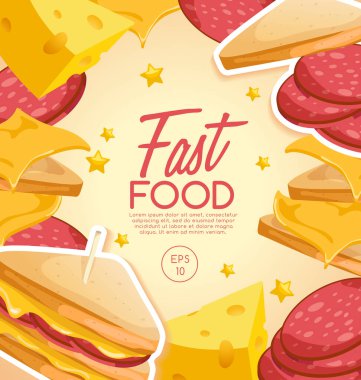 Fast Food Lezzetli Tasarım Şablonu