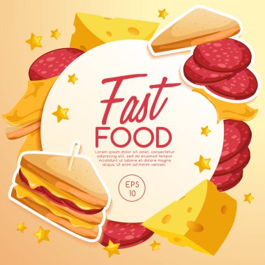 Fast Food Lezzetli Tasarım Şablonu