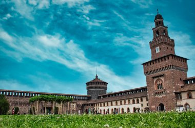 Muhteşem Sforza Kalesi, Castello Sforzesco Milano, İtalya