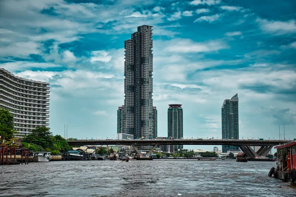 Bangkok Thailand 2019 Four Seasons Private Luxury Residences Banks Majestic — Stock Photo, Image