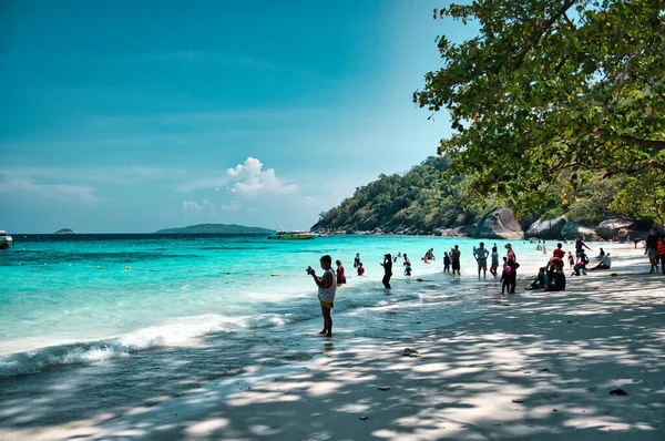 Similan Islands Khaolak Phang Nga Tajlandia Kwietnia 2021 Oszałamiający Malowniczy — Zdjęcie stockowe