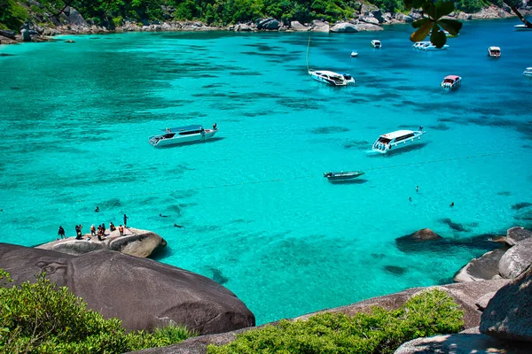 Similan Islands Khaolak Phang Nga Thajsko Dubna 2021 Ohromující Malebný — Stock fotografie