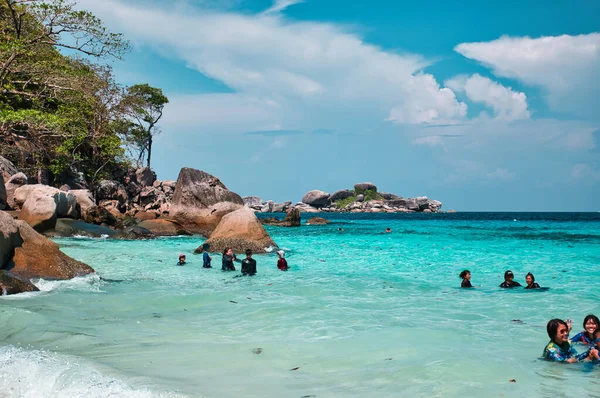 Аналогичные Острова Хаолак Пханг Нга Таиланд Апрель 2021 Потрясающий Живописный — стоковое фото