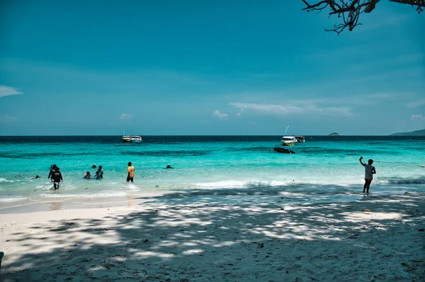 Similan Islands Khaolak Phang Nga Tajlandia Kwietnia 2021 Oszałamiający Malowniczy — Zdjęcie stockowe