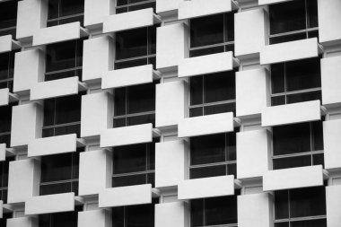 Bangkok 'ta mimariyi yansıtan soyut asgari biçim