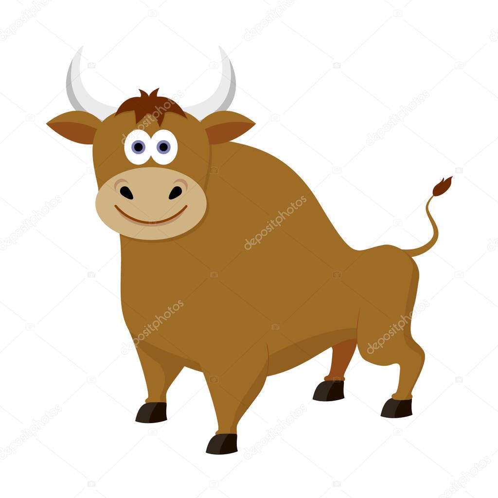 Vector bull for your ideas