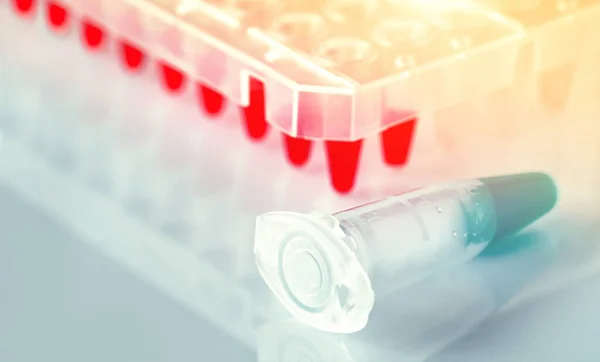 Polymerase Chain Reaction PCR used in medical testing, biochemistry, molecular biology, genetics, and clinical chemistry in laboratory. Molecular biology tools used in pharma and academic research