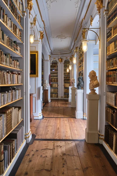 Weimar Germany Червня 2020 Library Weimar Thuringia Olld Incununable Scultures — стокове фото
