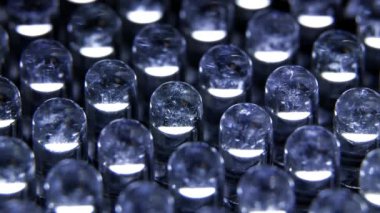 LED ışık paneli ve elektronik bileşenler