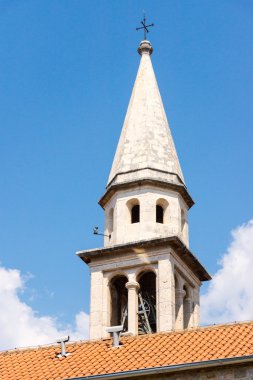 Çan kulesi Budva, Karadağ, St. John Katedrali