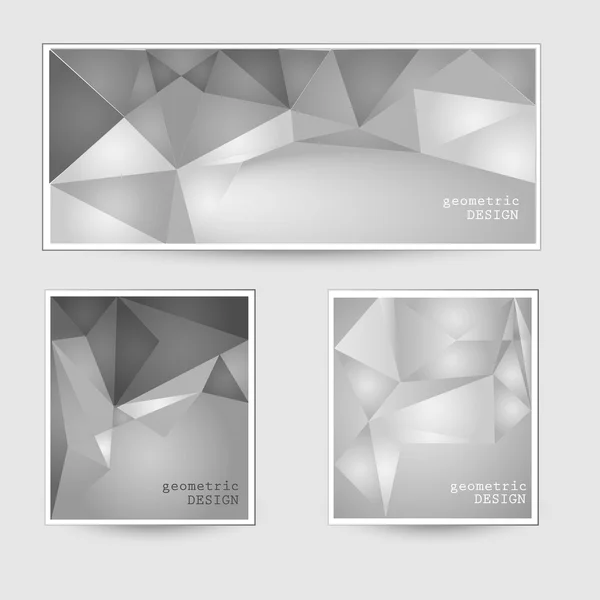 Geometrik Tasarımlı kartlar