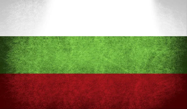 Bulgarische Flagge — Stockfoto