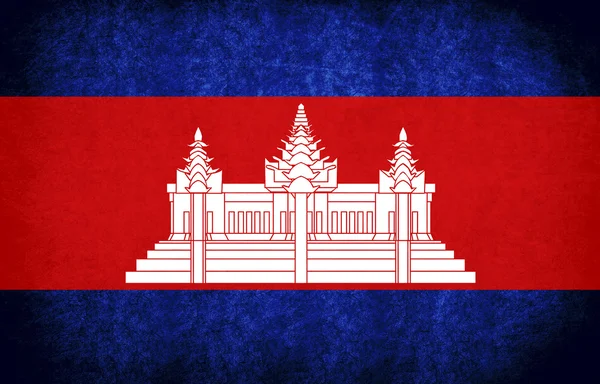 Vlag van Cambodja — Stockfoto