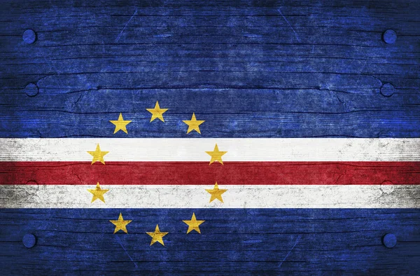Cape verde bayrağı — Stok fotoğraf
