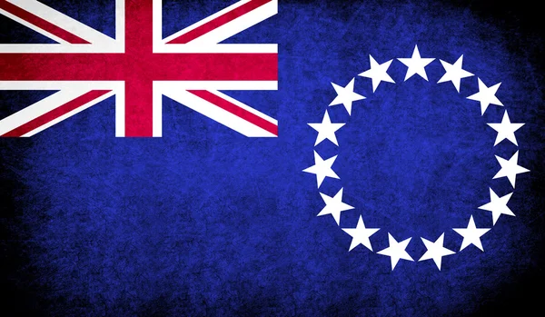 The National Flag of the Cook Islands — Stock Photo, Image