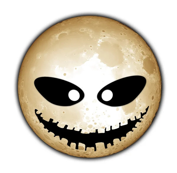 Moon Scary — Stock Photo, Image